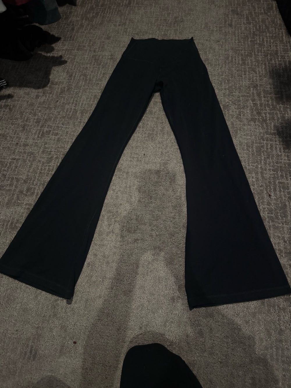 CRZ YOGA Black Flared Leggings